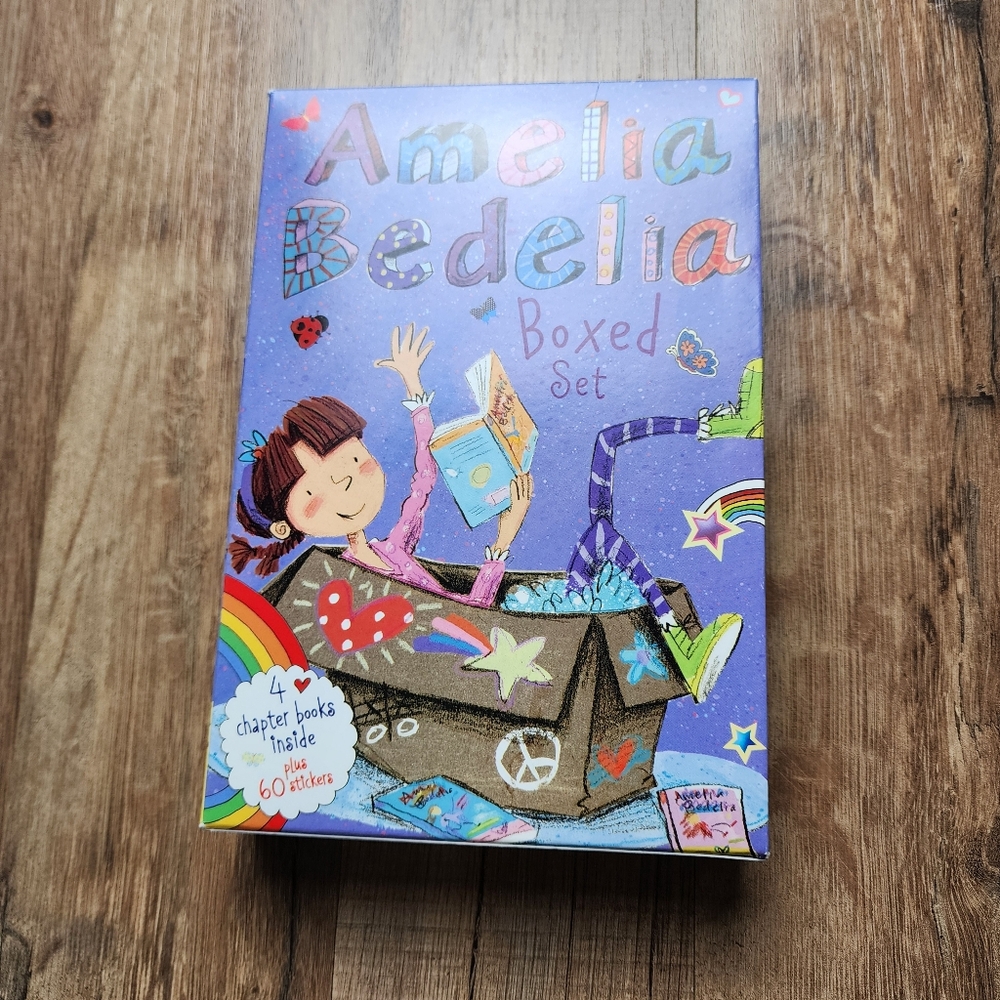 Amelia Bedelia Chapter Book 4-Book Box Set By Herman Parish